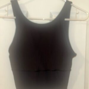 Lululemon Athletica Black power pivot tank top